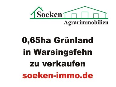 Land-/Forstwirtschaft zum Kauf 23.000 € 13.635 m² Grundstück Warsingsfehn Moormerland 26802