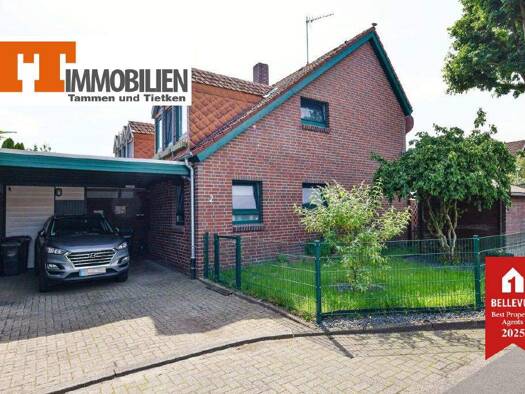 Doppelhaushälfte zum Kauf 210.000 € 4 Zimmer 104,3 m² 324 m² Grundstück Ostiem Schortens-Grafschaft 26419