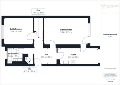 Wohnung zum Kauf 249.000 € 2,5 Zimmer 70 m² EG Echterdingen Leinfelden-Echterdingen / Echterdingen 70771