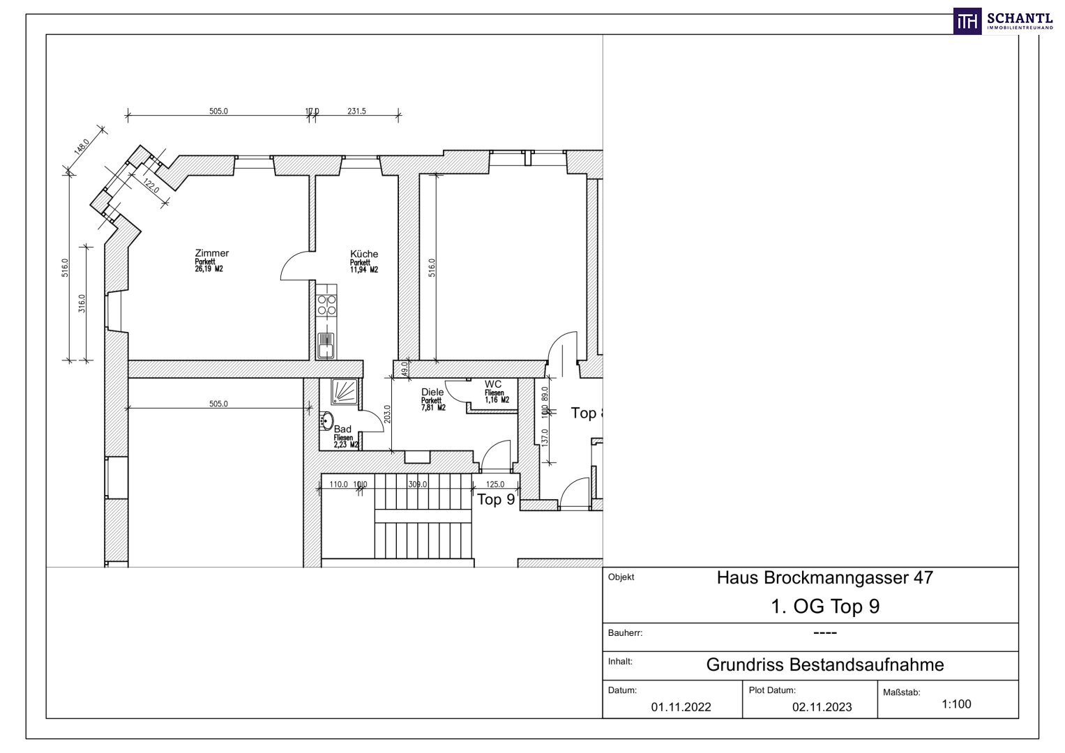 Wohnung zum Kauf 219.000 € 1,5 Zimmer 49 m²<br/>Wohnfläche 1.<br/>Geschoss Brockmanngasse Jakomini Graz 8010