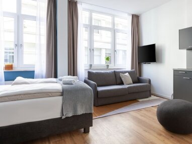 Wohnung zur Miete Wohnen auf Zeit 2.182 € 1 Zimmer 28 m² frei ab 03.07.2024 Hutfilterstraße Altstadt Bremen 28195