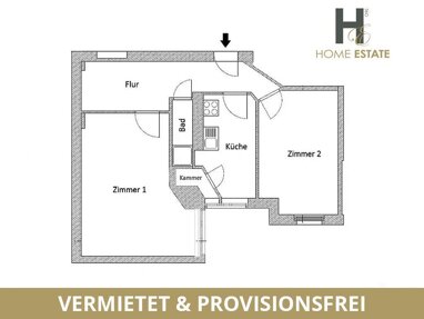 Wohnung zum Kauf 259.000 € 2 Zimmer 55 m² 3. Geschoss Sprengelstraße 39 Wedding Berlin 13353