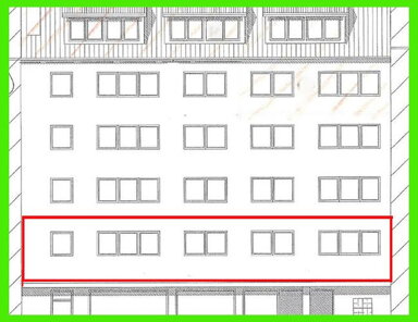 Wohnung zum Kauf provisionsfrei 575.000 € 6 Zimmer 140 m² 1. Geschoss Veilhof Nürnberg 90489