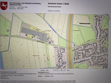 Gewerbegrundstück zur Miete Provisionsfrei 1.000 € 50.000 m² Grundstück Kananoher Str. 46 A Kaltenweide Langenhagen 30855