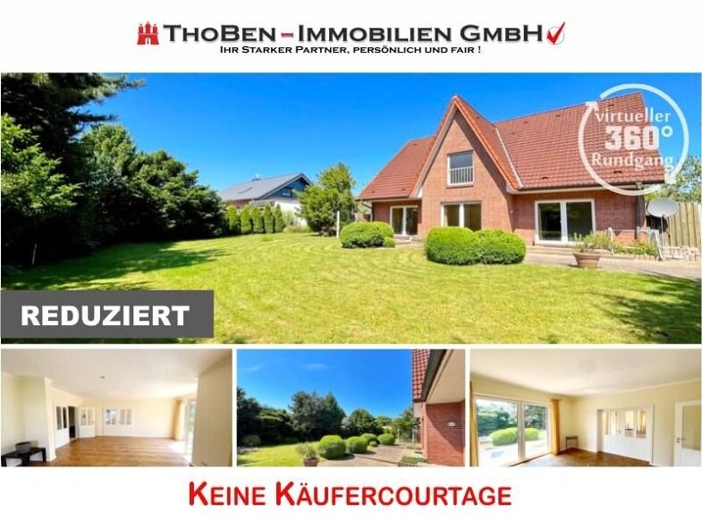 Einfamilienhaus zum Kauf provisionsfrei 599.000 € 9 Zimmer 205 m² 884 m² Grundstück Ahrensbök Ahrensbök 23623