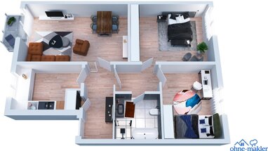 Wohnung zur Miete 450 € 3 Zimmer 73 m² 2. Geschoss Hecklinger Straße 12a Aschersleben Aschersleben 06449
