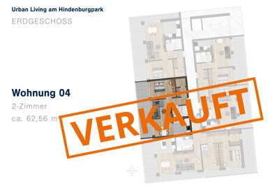 Wohnung zum Kauf 412.896 € 2 Zimmer 65,5 m² Schubertstr. 2 Nordbahnhof Ingolstadt 85057