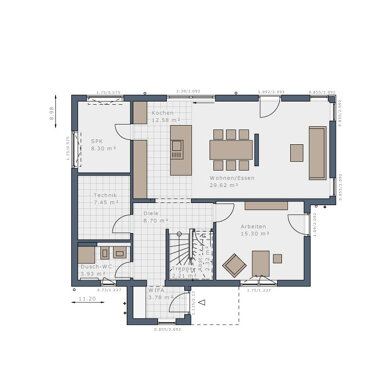 Einfamilienhaus zum Kauf provisionsfrei 674.000 € 6 Zimmer 171 m² 500 m² Grundstück Hamberg Neuhausen 75242