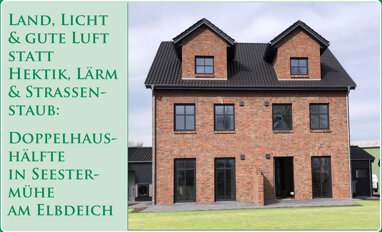 Doppelhaushälfte zur Miete 2.130 € 5 Zimmer 142 m² 280 m² Grundstück Schulstraße 2 Seestermühe 25371