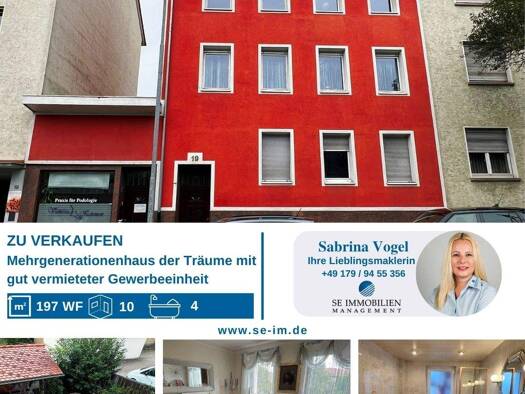 Mehrfamilienhaus zum Kauf 698.000 € 11 Zimmer 197,8 m² 255 m² Grundstück Brötzingen Pforzheim 75179