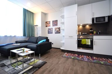 Wohnung zur Miete Wohnen auf Zeit 1.420 € 1 Zimmer 31 m² frei ab sofort Kaiserstraße Hochschule für Gestaltung Offenbach am Main 63065