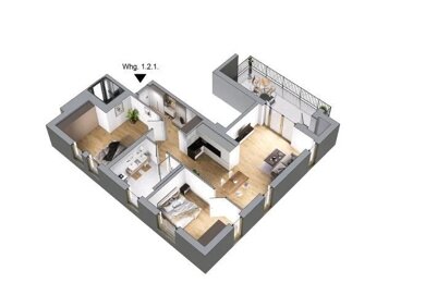 Wohnung zum Kauf provisionsfrei 583.136 € 3 Zimmer 91,1 m² Alt-Wiblingen Ulm 89079