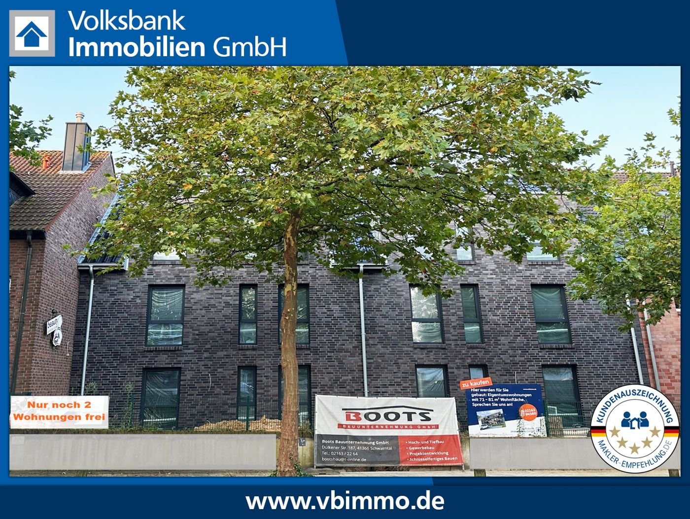 Wohnung zum Kauf 371.500 € 3 Zimmer 79,7 m²<br/>Wohnfläche St.-Michael-Straße/Schulwall 18 Waldniel Schwalmtal 41366