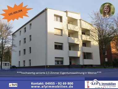 Wohnung zum Kauf 105.000 € 2,5 Zimmer 60 m² Weener Weener 26826