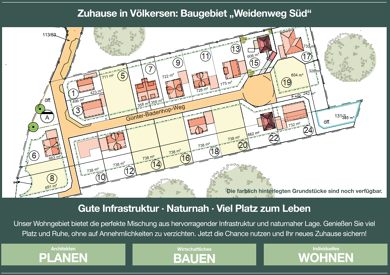 Grundstück zum Kauf provisionsfrei 95.940 € 738 m² Grundstück Günter-Badenhop-Weg Völkersen Langwedel 27299
