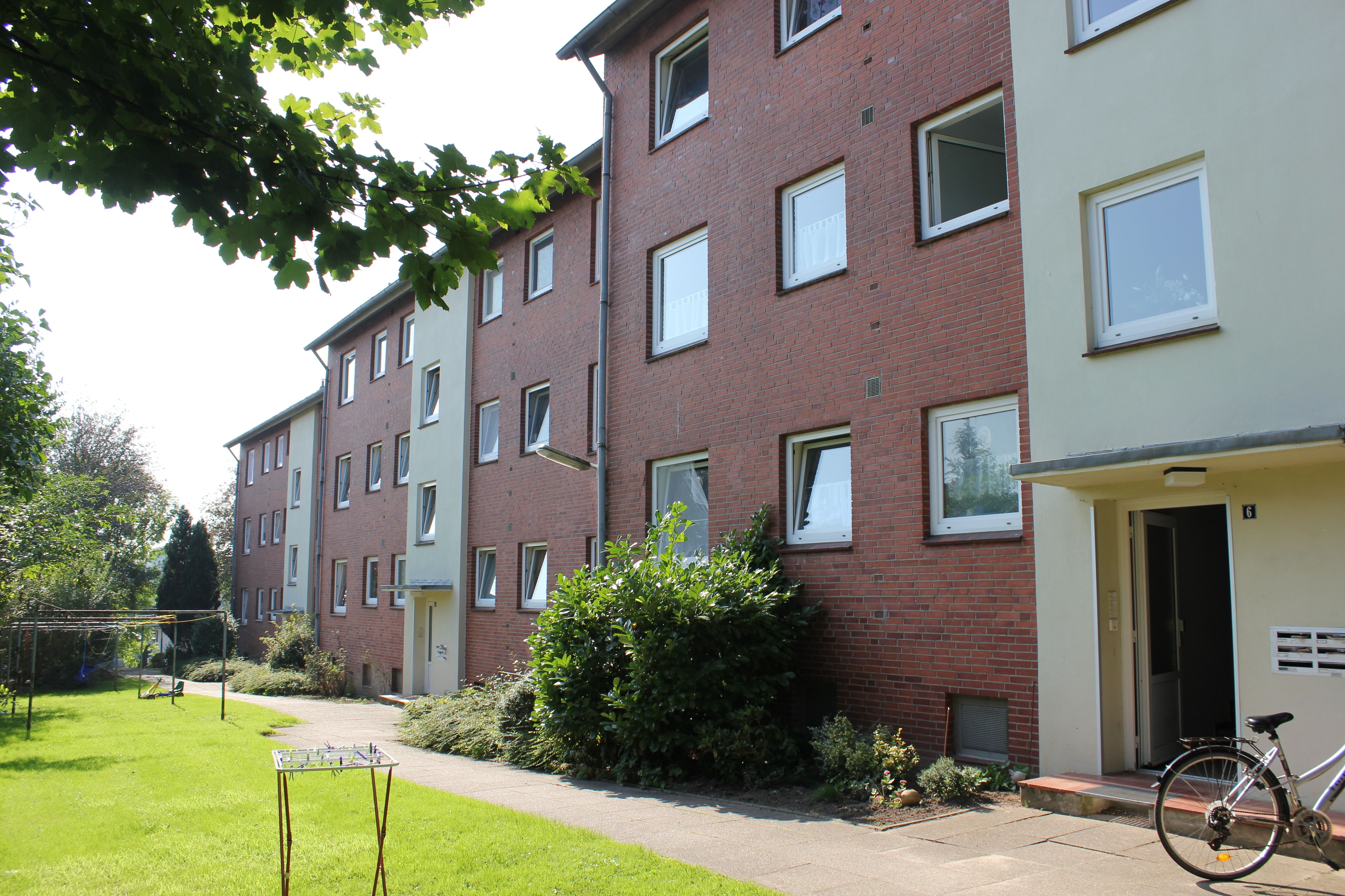 Wohnung zur Miete 460 € 4 Zimmer 78,9 m²<br/>Wohnfläche EG<br/>Geschoss Beethovenstraße 2 Klinkerhof Schleswig 24837