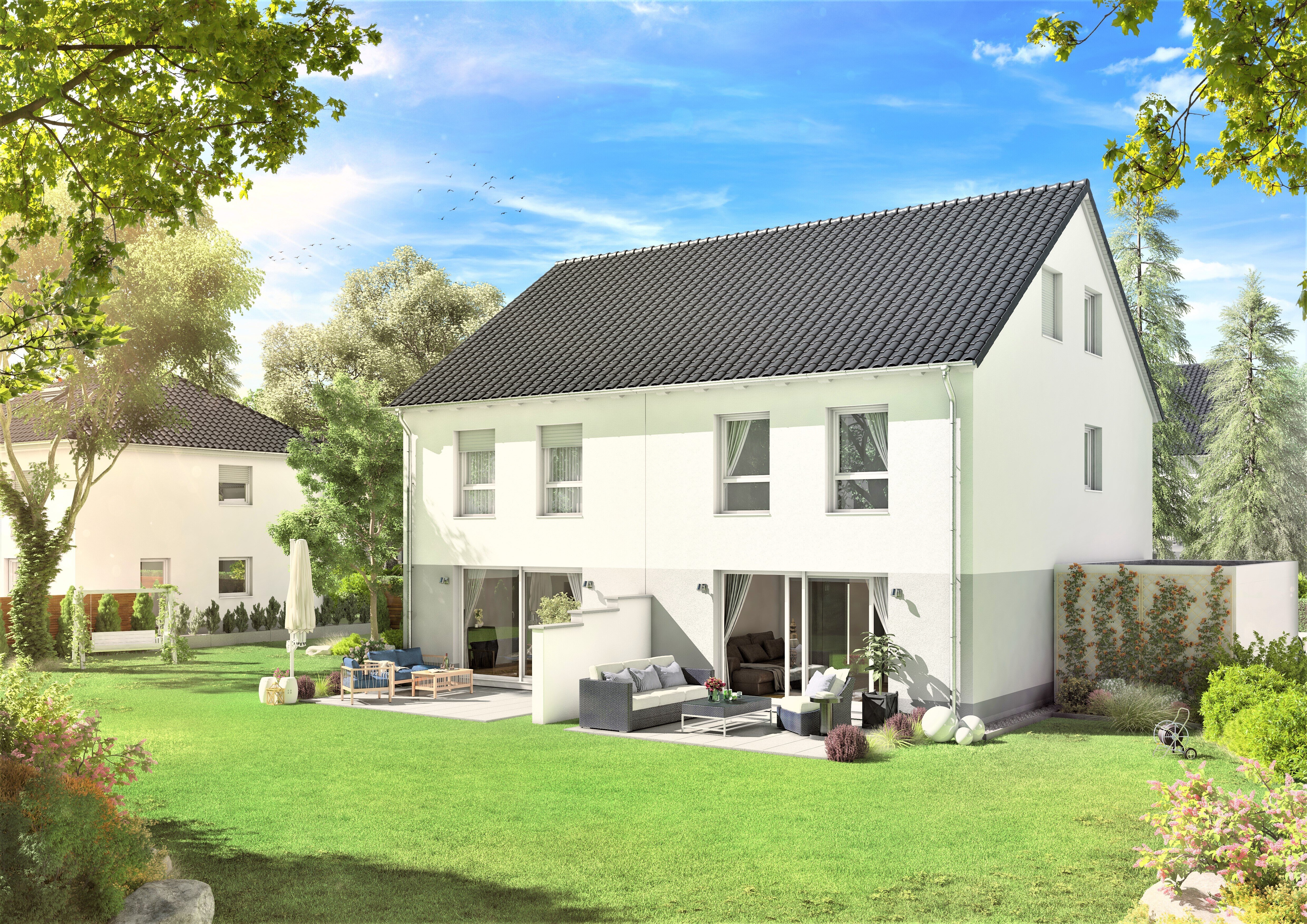 Doppelhaushälfte zum Kauf 399.000 € 5 Zimmer 103 m²<br/>Wohnfläche 132 m²<br/>Grundstück Nieder-Florstadt Florstadt 61197