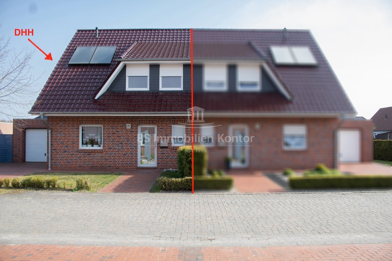 Doppelhaushälfte zum Kauf 299.000 € 4 Zimmer 143,9 m²<br/>Wohnfläche 434 m²<br/>Grundstück Papenburg - Untenende Papenburg 26871