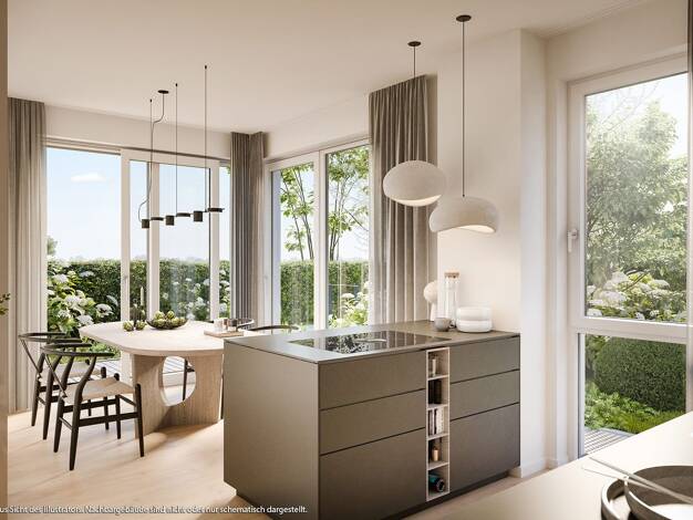 Doppelhaushälfte zum Kauf - Erstbezug provisionsfrei 1.380.000 € 5 Zimmer 140,5 m² 260 m² Grundstück Schmetterlingstr. 6a,6b,8a,8b, Kirchheim Kirchheim b. München 85551