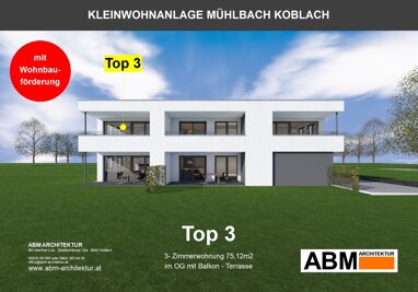 Wohnung zum Kauf Provisionsfrei 525.000 € 3 Zimmer 75,1 m² Erdgeschoss Mühlbach Koblach 6842