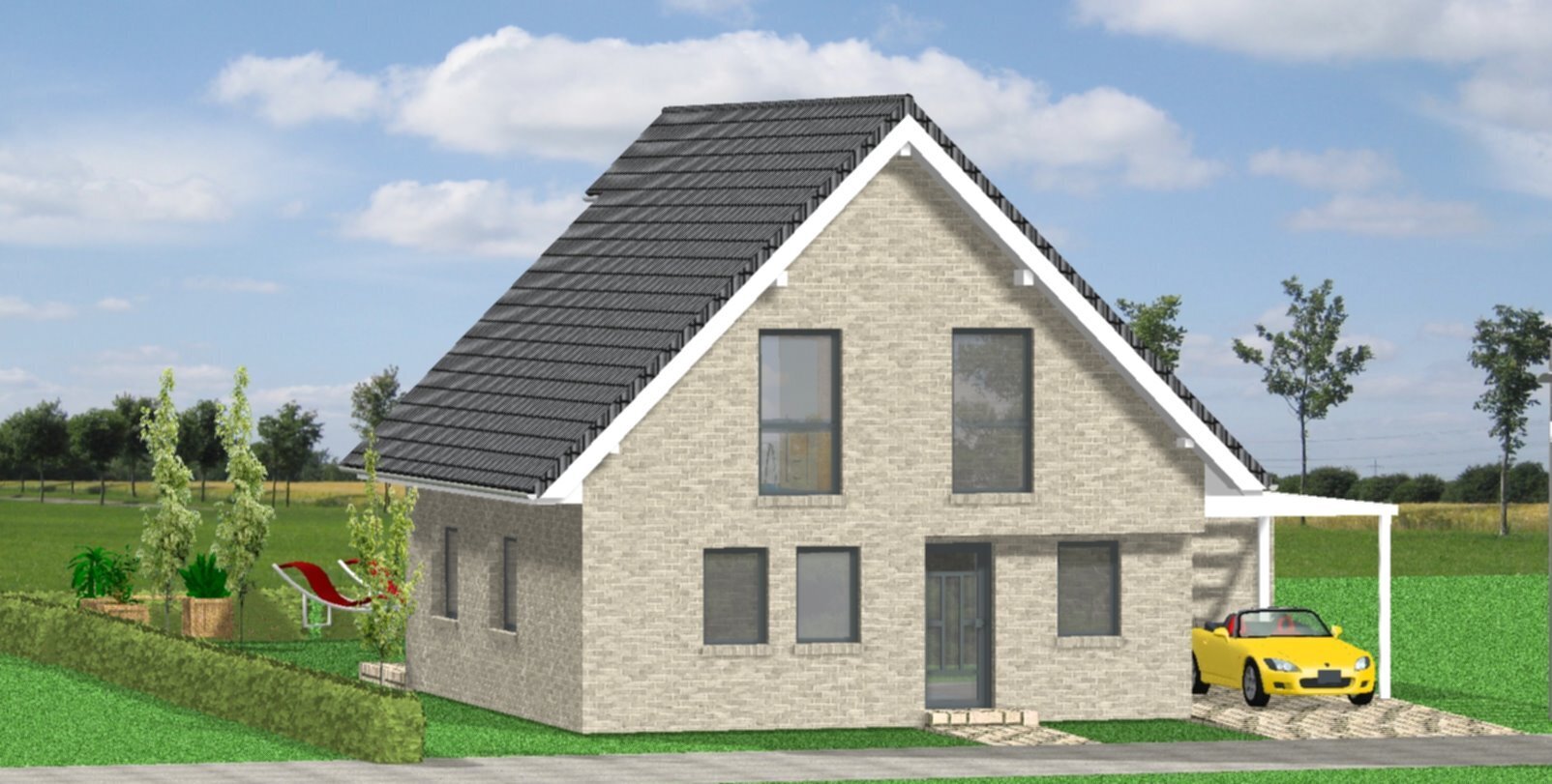 Einfamilienhaus zum Kauf provisionsfrei 489.000 € 4 Zimmer 118,6 m²<br/>Wohnfläche 388 m²<br/>Grundstück Burgsteinfurt Steinfurt 48565