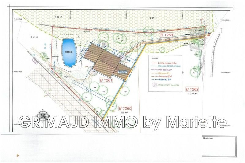 Grundstück zum Kauf 365.000 € 900 m²<br/>Grundstück Ville-Les Saquedes-Le Bouillonnet Le Plan-de-la-Tour 83120