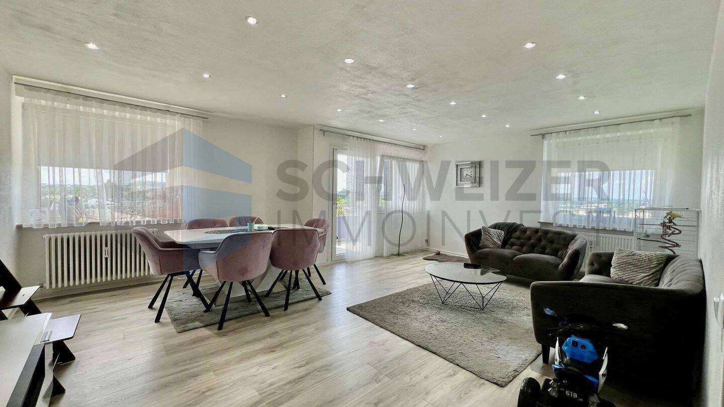 Ganz oben wohnen, Weitblick genießen – 3-Zimmer-Wohnung mit Stil in Bietigheim-Bissingen!