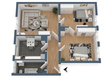 Wohnung zum Kauf 179.500 € 3 Zimmer Unterliederbach Frankfurt am Main 65929
