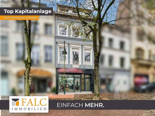 Gewerbeobjekt zum Kauf als Kapitalanlage geeignet 980.000 € 7 Zimmer 190 m² 90 m² Grundstück Kaiserplatz 3 Aachen 52062