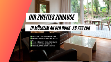 Wohnung zur Miete Wohnen auf Zeit 1.300 € 4 Zimmer 40 m² frei ab sofort Gießerstraße Altstadt II - Nord Mülheim an der Ruhr 45473