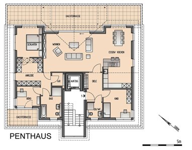 Penthouse zum Kauf Provisionsfrei 729.000 € 5 Zimmer 158,6 m² 2. Geschoss Brasberg Wetter 58300