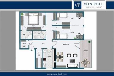 Wohnung zur Miete 780 € 4 Zimmer 92 m² 3. Geschoss Kernstadt Biberach an der Riß 88400