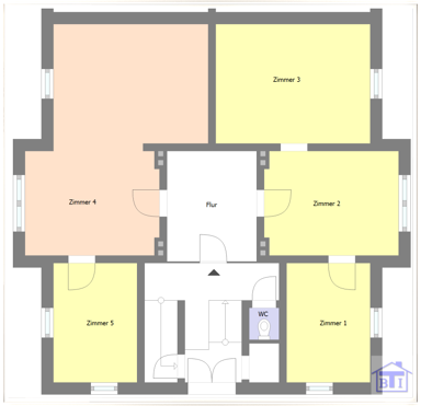 Büro-/Praxisfläche zur Miete provisionsfrei 300 € 5 Zimmer 106,6 m² Bürofläche Seifhennersdorf 02782