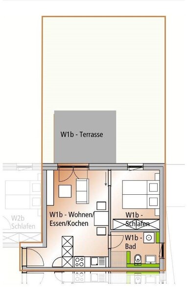 Wohnung zum Kauf 299.000 € 2 Zimmer 40,6 m² Eberhardstraße 12 Friedrichshafen - Ost 1 Friedrichshafen 88045