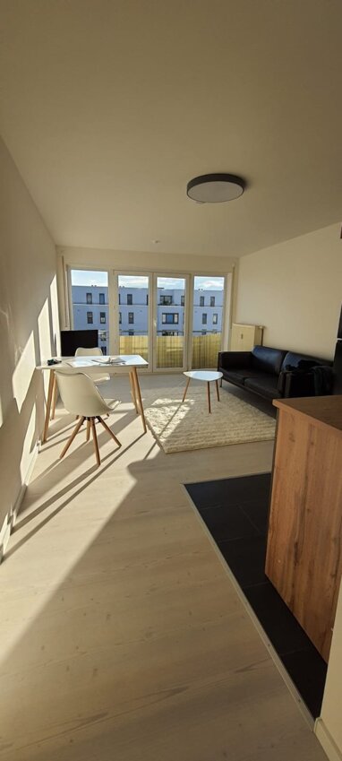 Wohnung zur Miete 390 € 1,5 Zimmer 35 m² 4. Geschoss Wilhelm Leuschner Straße 49 Oberreut - Feldlage Karlsruhe 76189
