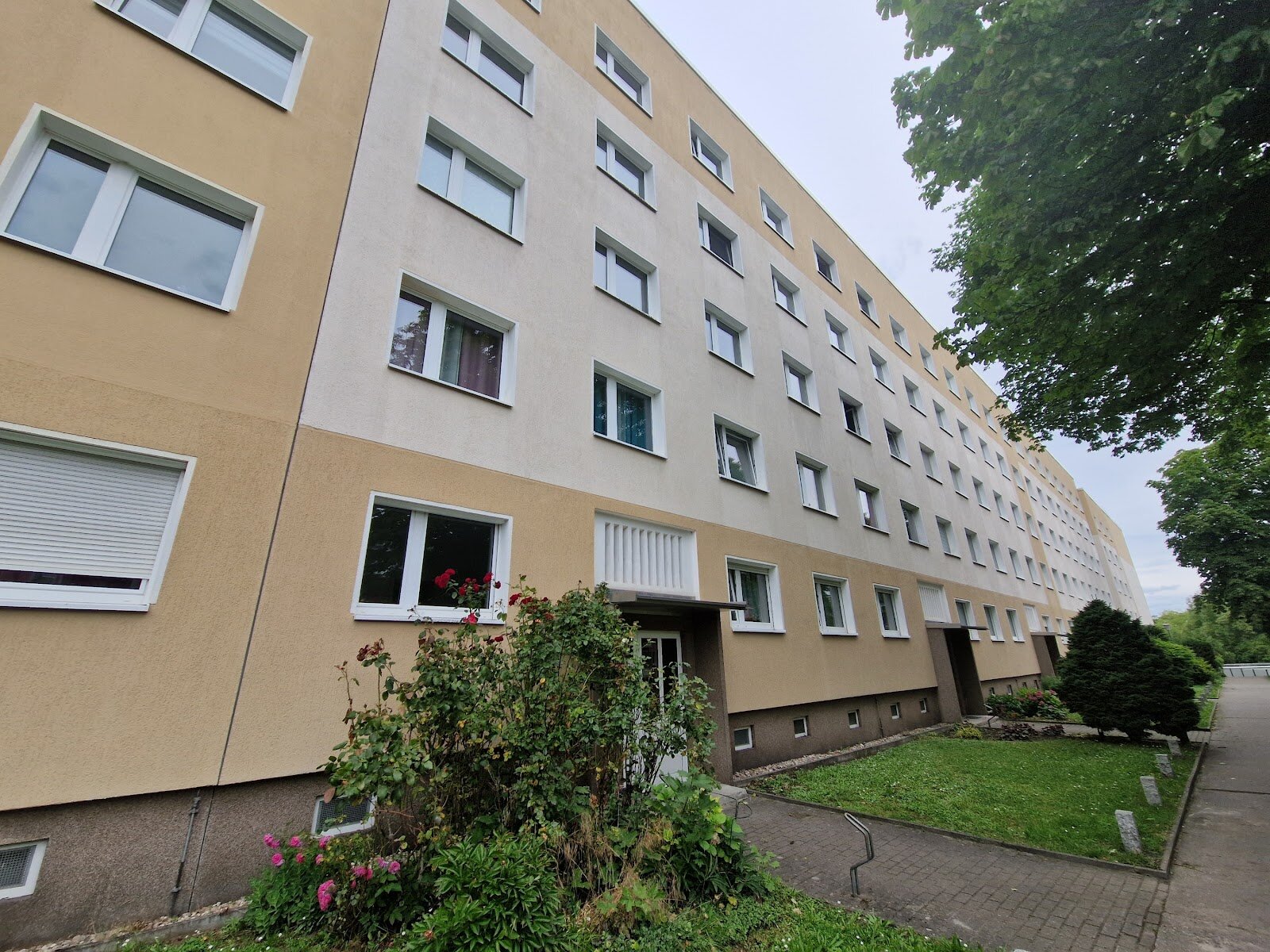 Wohnung zur Miete 284,50 € 2 Zimmer 48,2 m²<br/>Wohnfläche 1. Stock<br/>Geschoss Bernhard-Kellermann-Str. 15 Schilfbreite Magdeburg 39120
