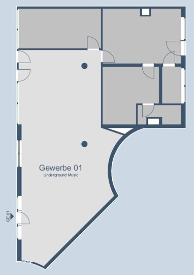 Bürofläche zum Kauf provisionsfrei 2.000 € 4 Zimmer 132,1 m² Bürofläche Lindenau Leipzig 04177