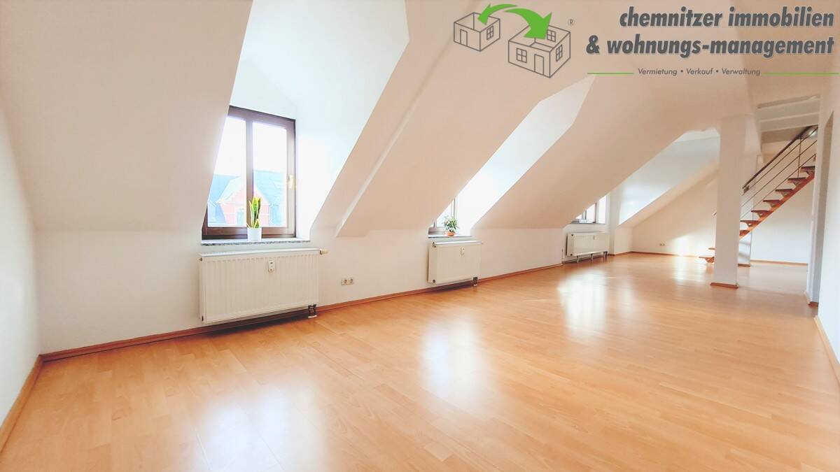 Vermietetes Maisonette-Highlight mit Einbauküche & Aufzug auf dem Chemnitzer Kaßberg