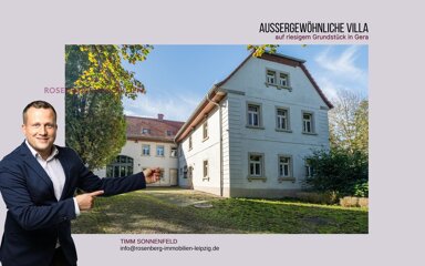 Villa zum Kauf 884.900 € 10 Zimmer 440 m² 8.571 m² Grundstück Langengrobsdorfer Straße 11 Langengrobsdorf Gera 07548