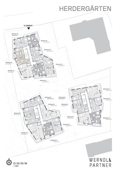 Wohnung zum Kauf provisionsfrei 720.000 € 3 Zimmer 89 m² 4. Geschoss Herderstraße 4, 6, 8 Rosenheim 83024