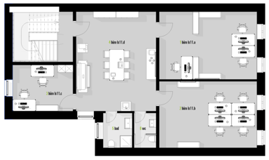 Bürofläche zur Miete provisionsfrei 290 € 8 m² Bürofläche Lisdorfer Straße Innenstadt Saarlouis 66740