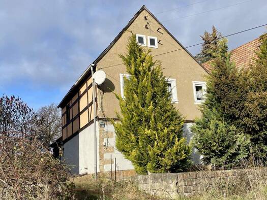 Haus zum Kauf provisionsfrei 80.000 € 3 Zimmer 50 m² 760 m² Grundstück Wilmsdorf Bannewitz 01728