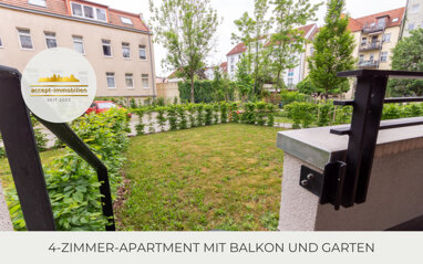 Wohnung zur Miete 1.400 € 4 Zimmer 113 m² Erdgeschoss Cunnersdorfer Straße 2 Sellerhausen-Stünz Leipzig 04318