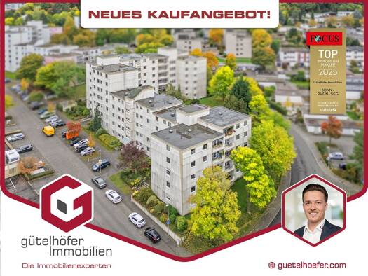Wohnung zum Kauf 215.000 € 4 Zimmer 90 m² 4. Geschoss Medinghoven Bonn 53123