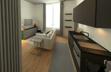 Wohnung zur Miete Wohnen auf Zeit 1.540 € 1 Zimmer 26 m² frei ab 01.07.2024 Werderstraße Neustadt - Nord Köln 50672