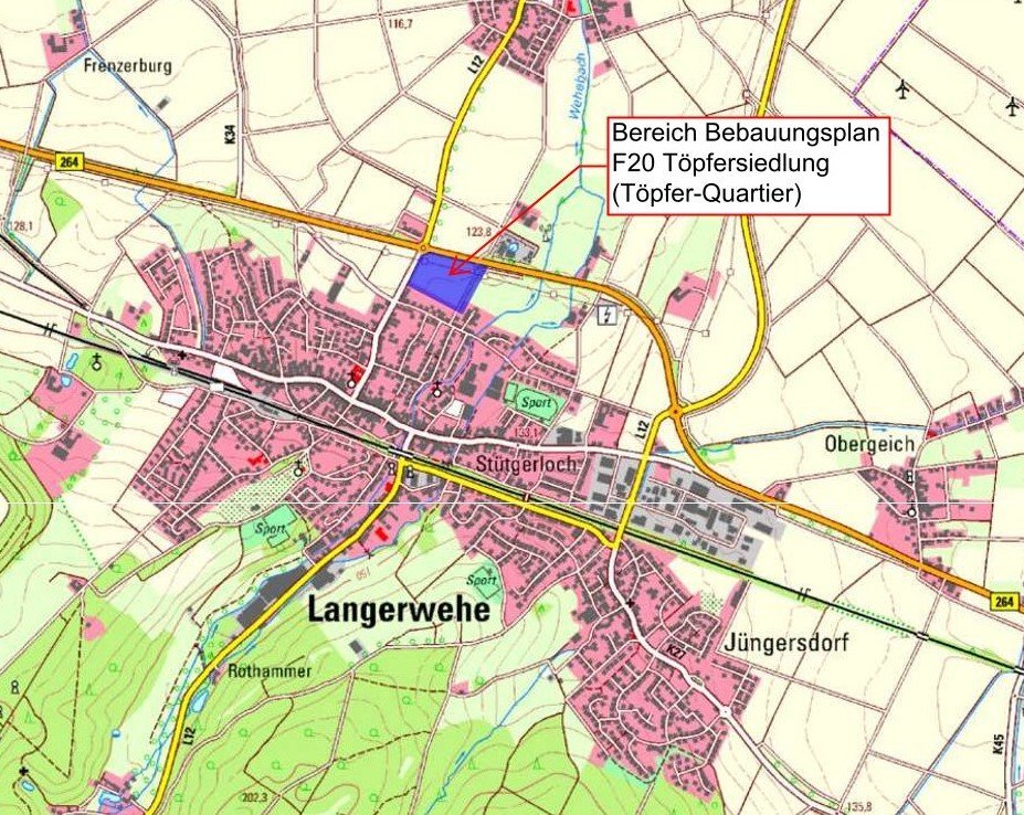 Grundstück zum Kauf Provisionsfrei 380.895 € 1.137 m²<br/>Grundstück Luchemer Str. / Bundesstraße 264 (Kölnerstraße) Langerwehe Langerwehe 52379