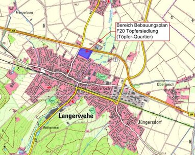 Grundstück zum Kauf Provisionsfrei 380.895 € 1.137 m² Grundstück Luchemer Str. / Bundesstraße 264 (Kölnerstraße) Langerwehe Langerwehe 52379