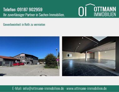 Werkstatt zur Miete 6,33 € 600 m² Lagerfläche teilbar ab 400 m² Roth Roth , Mittelfr 91154