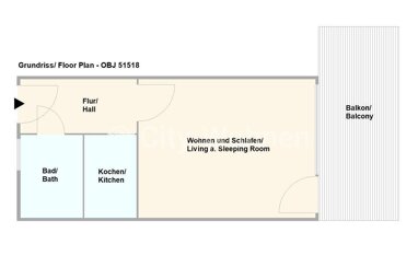 Wohnung zur Miete Wohnen auf Zeit 1.050 € 1 Zimmer 28 m² frei ab 01.07.2024 Cuxhavener Straße Neugraben - Fischbek Hamburg 21149