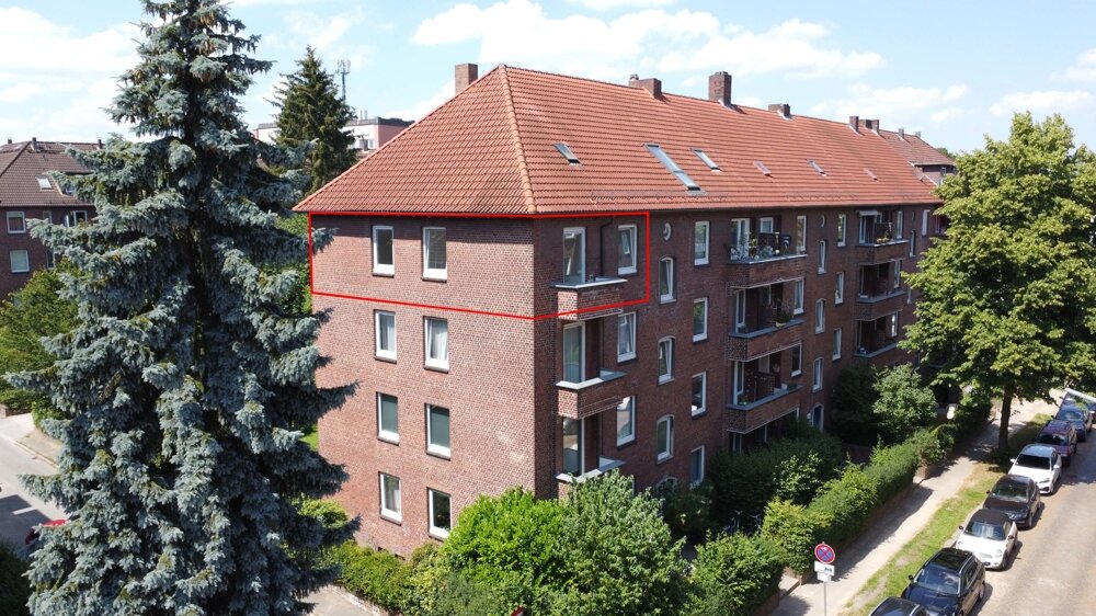 Wohnung zum Kauf 335.000 € 2,5 Zimmer 64,3 m²<br/>Wohnfläche 3. Stock<br/>Geschoss Hamm Hamburg 20535